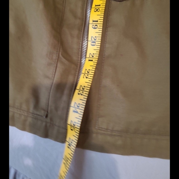 Old Navy olive green utility jacket Women's SZ M Army Green gorp core grunge - Picture 8 of 9